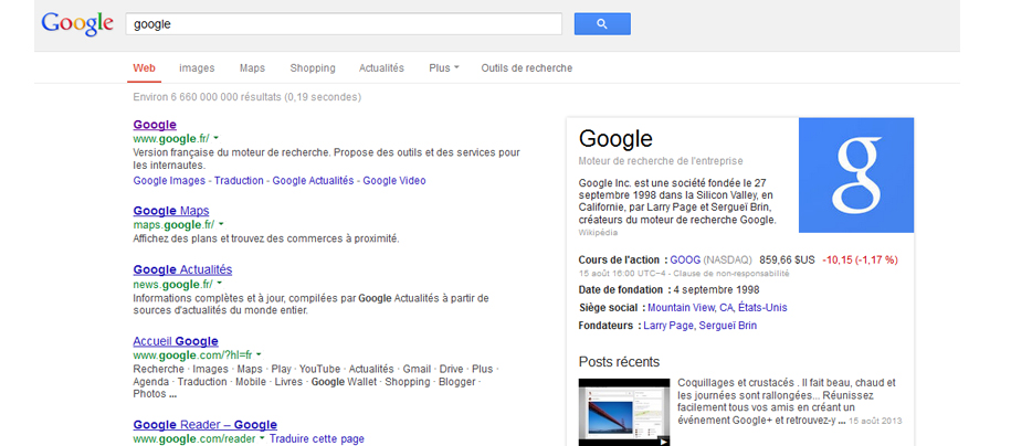 Le Knowledge Graph en France