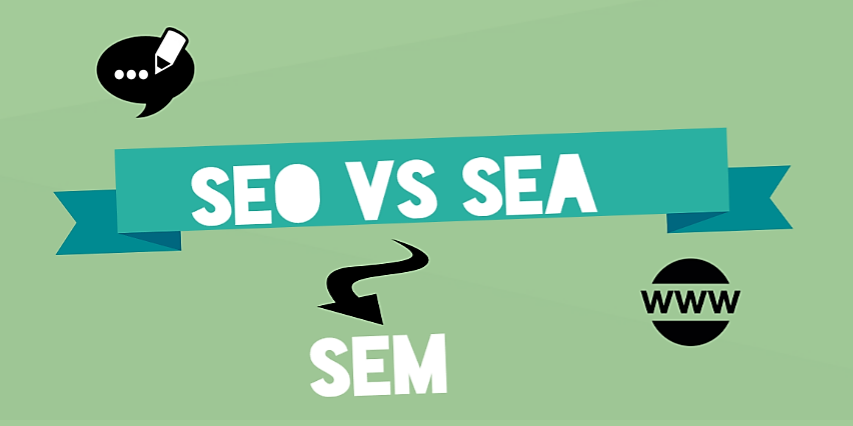 Infographie : SEO vs SEA